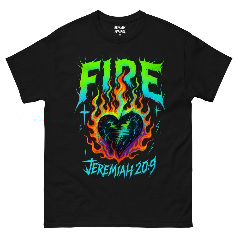 Jeremiah 20:9 Graphic T Shirt