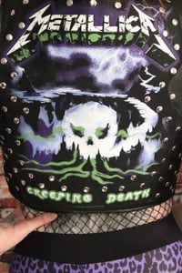 Image 5 of Metallica genuine leather vest