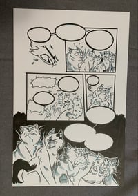 Image 1 of Warriors: The Prophecies Begin Vol 1: Page 100 Original Inks