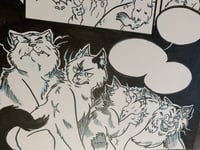 Image 4 of Warriors: The Prophecies Begin Vol 1: Page 100 Original Inks