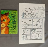 Image 3 of Warriors: The Prophecies Begin Vol 1: Page 122 Original Inks