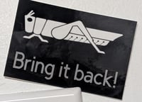 Grasshopper Underground sticker or magnet