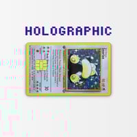 Image 5 of Snorlax Holographic Effect Credit Card Skin