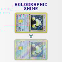Image 2 of Snorlax Holographic Effect Credit Card Skin