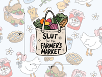 Farmers Market Sticker