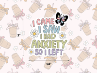 I Had Anxiety Sticker