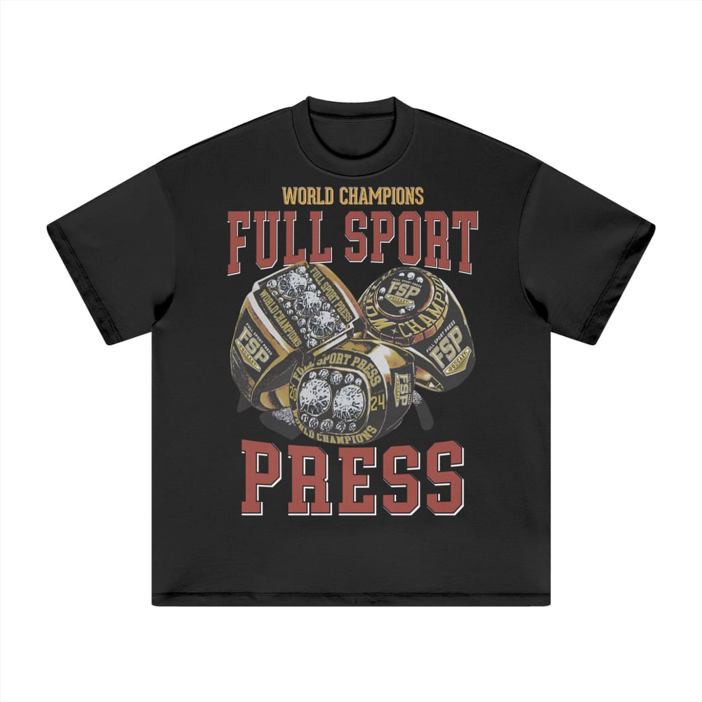 **PRE-ORDER** FSP "Championship Rings" Tee (Black)