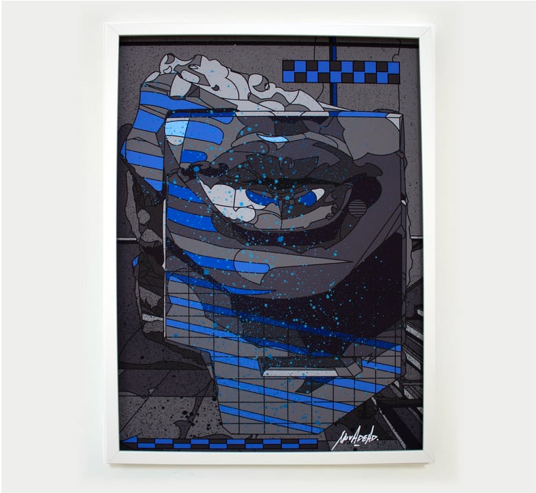 Image of D*ISIS BLUE ( Antropomorph letter D )