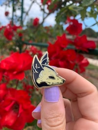 Image 4 of PINK / BLACK SKULL FOX
