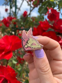 Image 1 of PINK / BLACK SKULL FOX