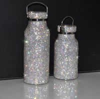 Image 5 of Aria Diamond Tumbler 12oz, 16oz, 25oz | Silver Diamond 
