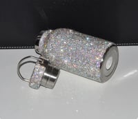 Image 8 of Aria Diamond Tumbler 12oz, 16oz, 25oz | Silver Diamond 