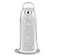 Image 2 of Aria Diamond Tumbler 12oz, 16oz, 25oz | Silver Diamond 