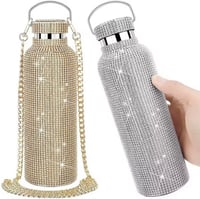 Image 10 of Aria Diamond Tumbler 12oz, 16oz, 25oz | Silver Diamond 
