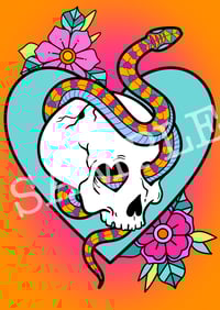 SNAKE SKULL