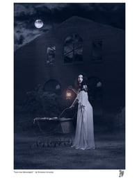 Image 5 of Into the Moonlight Resin Print on Wood and Loose Prints