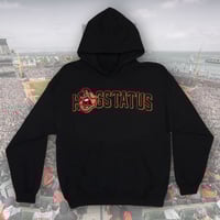 Image 1 of Hogstatus Orange N Black Hoodie