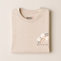 Image 2 of Born to fly tee