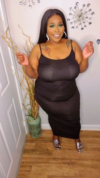Image 1 of Tiffany Maxi Dress (Black)