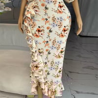 Image 3 of Ruffles Side Floral Dress