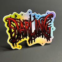 Colorful logo sticker