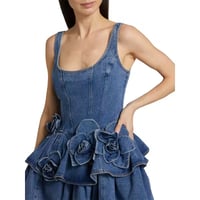 Image 3 of Denim Mini Vintage Dress 