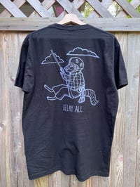 Rappelling Raccoon Tee