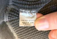 Image 7 of Japan Blue jeans Momotaro indigo dyed zipped cotton cardigan, size M