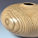 Oak Wood Textured Hollow Form