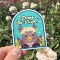 Image 1 of Griffon Leave No Trace Sticker