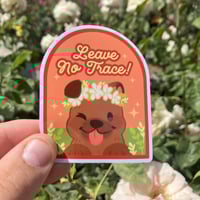 Image 1 of Mabari Leave No Trace Sticker