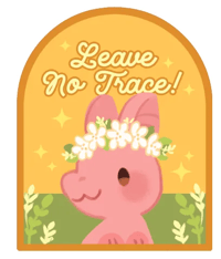 Image 2 of Nug Leave No Trace Sticker