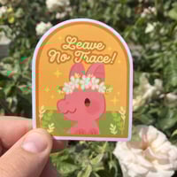 Image 1 of Nug Leave No Trace Sticker