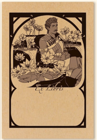 Image 2 of Dorian Bookplate