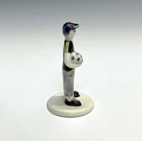 Image 3 of Action(less) Figure: Soccer Player with Black Shirt