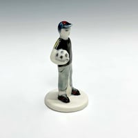 Image 2 of Action(less) Figure: Soccer Player with Black Shirt