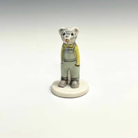 Image 1 of Mini - Action(less) Figure: Lil' Bear with Overalls