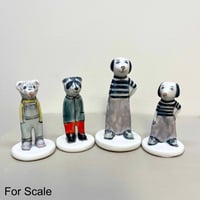 Image 5 of Mini - Action(less) Figure: Lil' Bear with Overalls