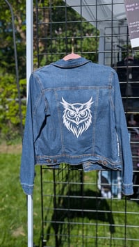 Image 1 of White glitter Owl Small