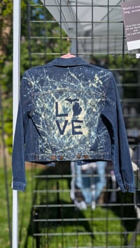 Image 1 of MI Love denim bleach dye Small