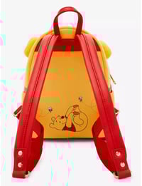 Image 3 of Loungefly Disney Winnie the Pooh Upside Down Pooh Mini Backpack