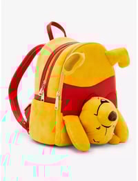 Image 2 of Loungefly Disney Winnie the Pooh Upside Down Pooh Mini Backpack