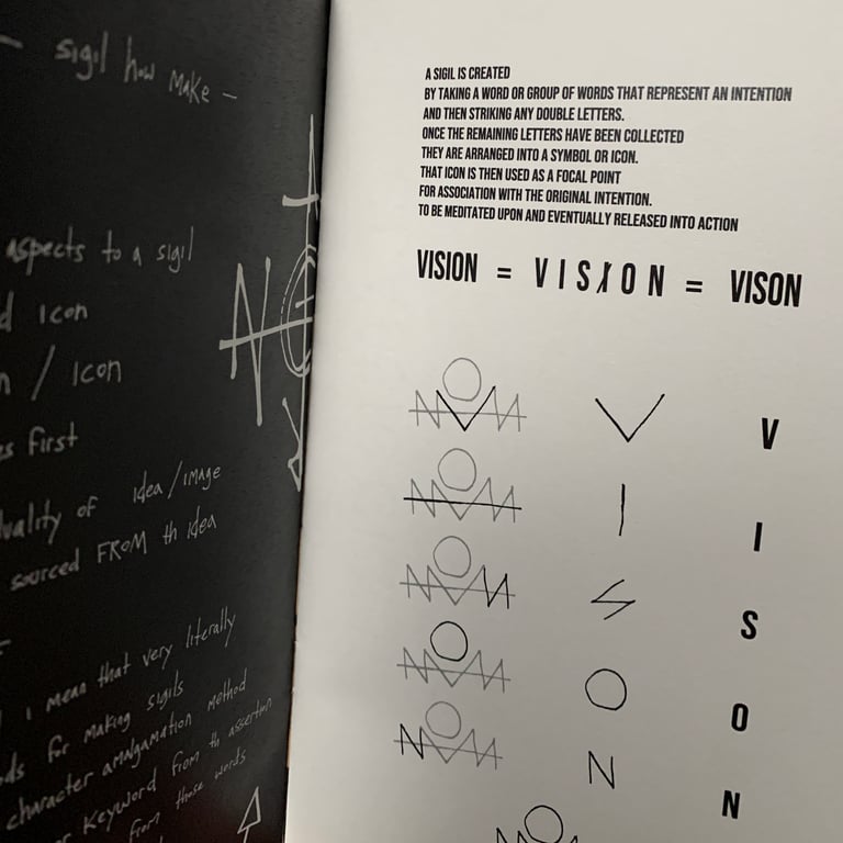 Sigil Magick the basics zine: Transrational Tech Vol.1 Image 2
