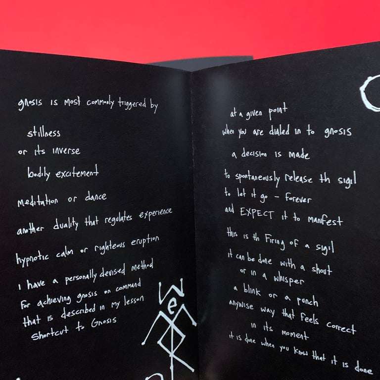 Sigil Magick the basics zine: Transrational Tech Vol.1 Image 6