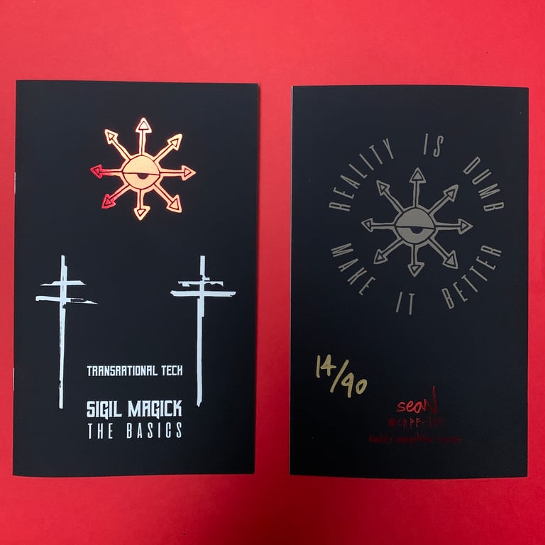 Sigil Magick the basics zine: Transrational Tech Vol.1 Image 7