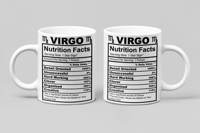 Image 1 of Zodiac Personality 11oz Mug Collection - Unique Design for Each Zodiac Sign