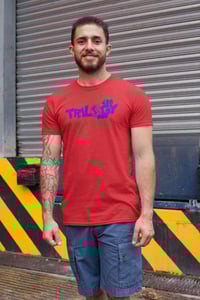 Image 2 of “Heat Lane Bikelife Tee – Red & Blue Edition”