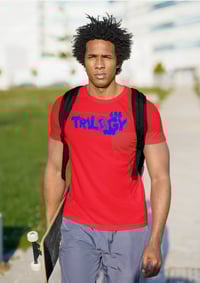 Image 3 of “Heat Lane Bikelife Tee – Red & Blue Edition”