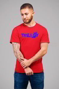 Image 4 of “Heat Lane Bikelife Tee – Red & Blue Edition”