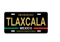 Image 6 of Mexico State License Plate Art Collection - 32 Mexican States with Color Options